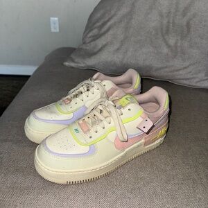 Nike Women's Air Force 1 Shadow Shoes Multi-Color